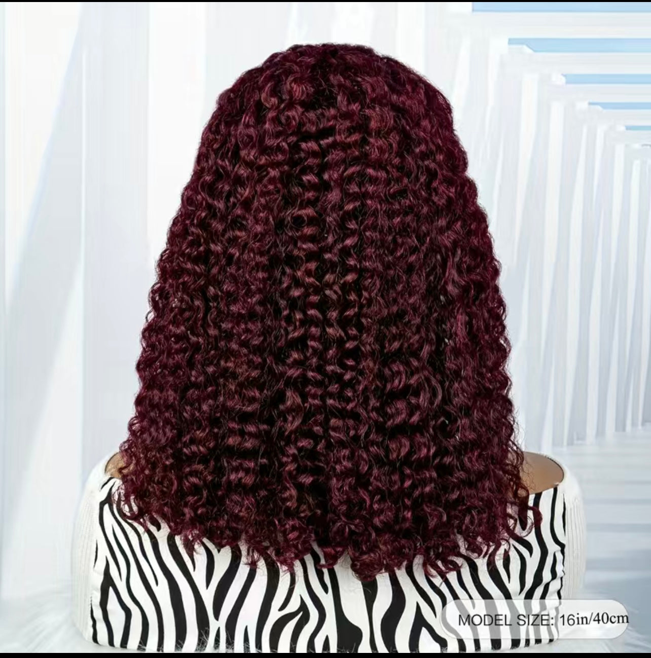 Bali Burgundy WIG